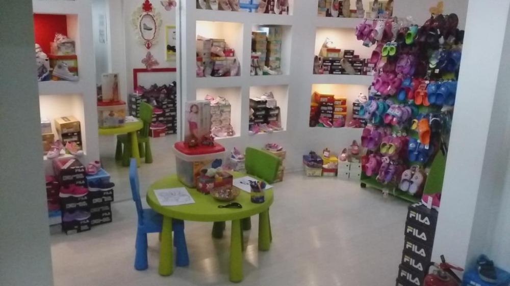 inside Smiley Steps kids shoes a